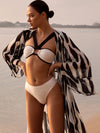 ZASUWA Female Contrast Color 2-Pieces Swimwear