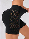ZASUWA Female Fishnet Elastic Tight Hot Booty Shorts
