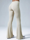 ZASUWA Female Zipper Pocket Flare Leggings