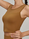 ZASUWA Female Sheer Mesh Backless Tank