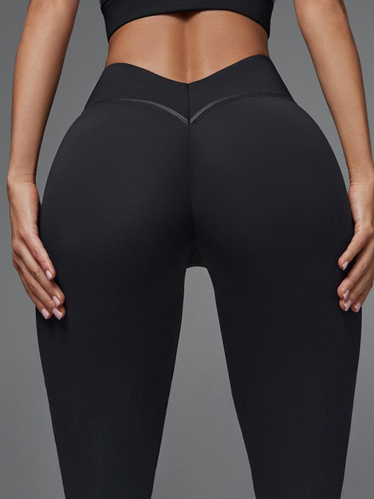 ❤ZASUWA Female Sexy Deep V Back Leggings