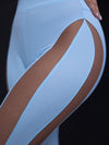 ❤ZASUWA Female Super Sexy Sheer Mesh Flare Hip-lift Leggings
