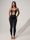 🖤ZASUWA Female Hollow Out Backless Jumpsuit