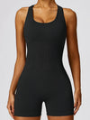 ZASUWA Female Unique Contrast Color Hollow Out Romper
