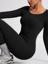 ZASUWA Female Backless Ribbed Jumpsuit