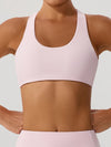 ZASUWA Female Contrast Color Stripes Sports Bras
