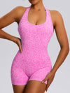 ZASUWA Female Leopard Print Hollow Out Romper