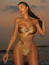 ZASUWA Female Gloosy Cutout One Piece