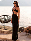 ZASUWA Female Sexy Cutout Without Bikini Set Cover Up Dress