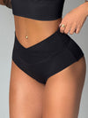 ZASUWA Female V Shape Waist Elastic Tight Hot Booty Shorts