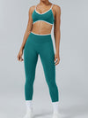 ZASUWA Female Stripes Seamless High-rise Short Tracksuit