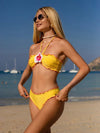 ZASUWA Female Flower 3-Pieces Bikini Set