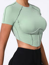 ZASUWA Female Super “Future Interstellar” Stitch Performance Short Sleeves