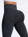 ZASUWA Female Tie Dye High Rise Leggings