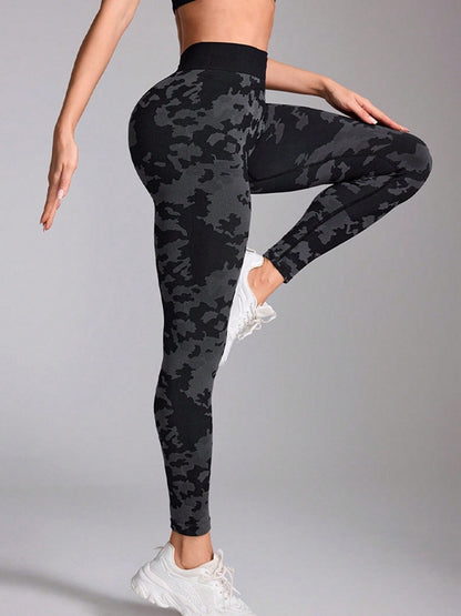 Seamless Camouflage Hot Booty Leggings
