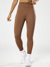 ZASUWA Female Scrunch Bum Contrast Color Stripes Leggings