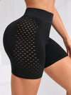 ZASUWA Female Fishnet Elastic Tight Hot Booty Shorts