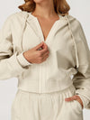 ZASUWA Female Pocket Casual Zipper Hoodie