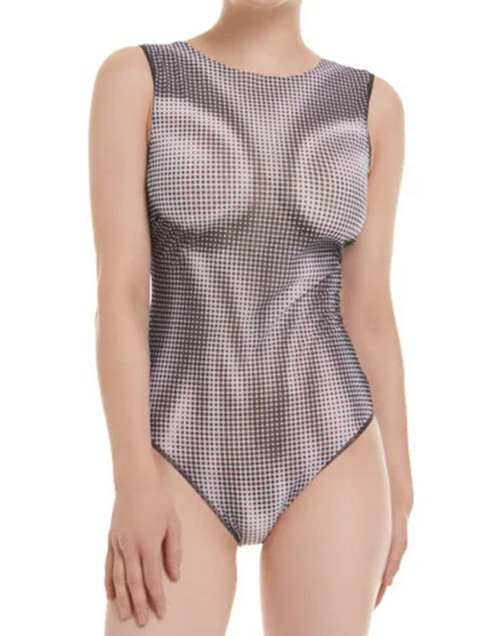 ZASUWA Female Contrast Color Pop Style One Piece