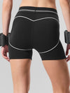 ZASUWA Female Contrast Color Push-lift Leggings