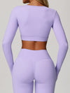 ZASUWA Female Sexy Hollow Out Long Sleeves