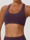ZASUWA Female Contrast Color Stripes Sports Bras
