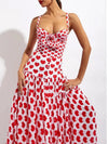 ZASUWA Female Print Mesh 2-Pieces Swimwear