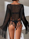 ZASUWA Female Sexy Fishnet Without Bikini Set Swimwear Cover-up