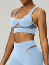 ZASUWA Female Sexy Sheer Mesh Push Up Hip-lift Leggings