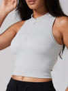 ZASUWA female Ribbed Zipper Tank