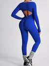 ZASUWA Female Backless Ribbed Jumpsuit