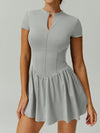 ZASUWA Female Corset Zipper 2 in 1 Quick-dry Dress