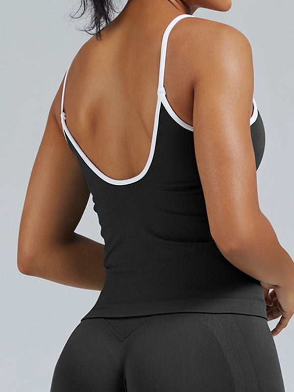 Stripes Seamless High-rise Leggings
