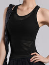ZASUWA Female Sexy Fishnet Quick Dry Tank