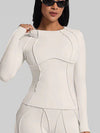 ZASUWA Female Stitch Long Sleeves