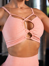 ZASUWA Female Cross Backless Sports Bras