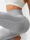 ZASUWA Female Seamless Leopard Print Booty Leggings
