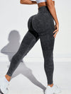 ZASUWA Female Tie Dye High-rise Leggings