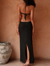 ZASUWA Female Sexy Backless Without Bikini Set Cover Up Dress