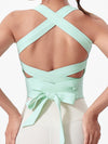 ZASUWA Female Backless Bow-knot Tank