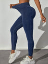 ZASUWA Female Tie dye High-rise Leggings