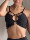 ZASUWA Female Cross Backless Sports Bras