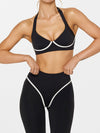 ZASUWA Female Stripes Push-Up High-rise Leggings