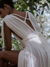 ZASUWA Female Sexy Cross Back Without Bikini Set Cover-up Dress