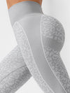 ZASUWA Female Seamless Leopard Print Booty Leggings