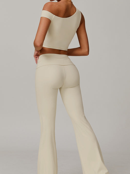 ZASUWA Female Unique Cutout Flare Tracksuit