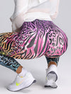 ZASUWA Female Leopard Print Seamless Leggings