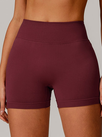 Sexy Deep V Back Scrunch Bum Shorts