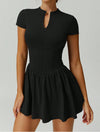 ZASUWA Female Corset Zipper 2 in 1 Quick-dry Dress