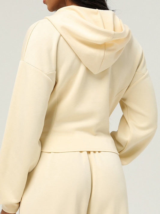 ZASUWA Female Zipper Pocket With Hat Jacket